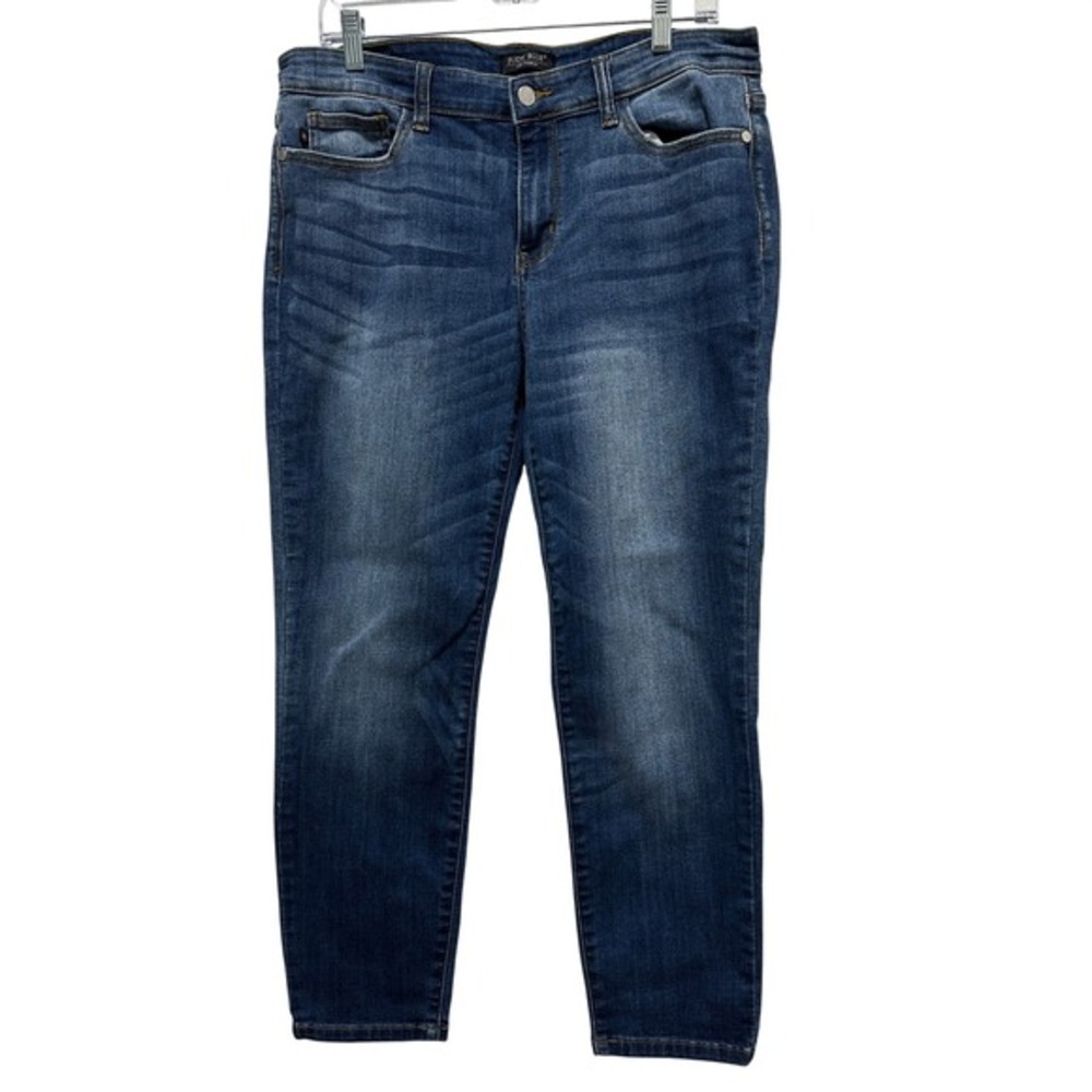 Judy Blue Relaxed Fit Jeans Women 15/32 Medium Wash JB82103MD Stretch Tapered